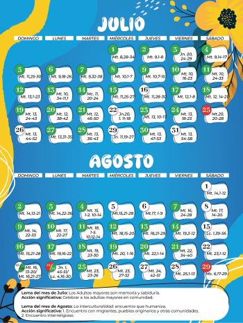 JULIO - AGOSTO