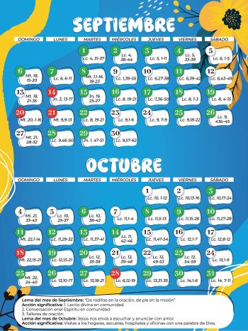 SEPTIEMBRE - OCTUBRE